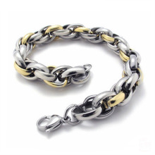 Punk Silver Gold Jewelry Stainless Steel Jewelry Bracelet Bangles Fashion Jewelry